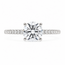 Ring Engagement Cathedral 1.1ct Round Lab Grown Diamond IGI Report: 718507344 VVS2 D .33ctw Diamonds 14kw 2mm Sz6.25 1.81g 125100047