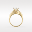 Ring 1.53ct Marquise Lab Grown Diamond IGI: LG671435406 VVS2 E .50ctw Baguette Diamonds 14ky sz5.5 9mm 6.82g 124060202