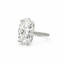 Ring Engagement 15.05ct Modified Oval VVS2 G Lab Grown Diamond IGI Report: 769665115 .35ctw Near Colorless Diamonds 950pt 2mm Sz6 8.4g 126038053