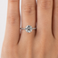 Ring Engagement 3.03ct Round Lab Grown Diamond IGI Report: 749507660 VVS2 F 0.5ctw Diamonds 14kw 2mm Sz5 2.75g 126038011