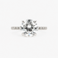 Ring Engagement 3.03ct Round Lab Grown Diamond IGI Report: 749507660 VVS2 F 0.5ctw Diamonds 14kw 2mm Sz5 2.75g 126038011
