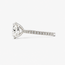Ring Engagement 3.03ct Round Lab Grown Diamond IGI Report: 749507660 VVS2 F 0.5ctw Diamonds 14kw 2mm Sz5 2.75g 126038011