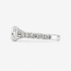 Ring Cathedral 1.03ct Princess Lab Grown Diamond IGI: 756593640 0.5ctw Near Colorless Diamonds 14kw Sz5 4g 125120069