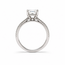 Ring Engagement Hidden Halo Cathedral 1.96 Asscher Lab Grown Diamond IGI: 713549167 0.35ctw Near Colorless Diamonds 18kw 2mm Sz7 3.5g 125120034