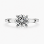 Ring 3-Stone 1.98ct Lab Grown Diamond LG681514034  .40ctw Near Colorless Diamonds 14kw 2.2mm Sz7 3.66g 125110052