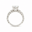 Ring Vine Milgrain 1.47ct Lab Grown Diamond IGI: LG646451400 .33ctw Round Diamonds 950pt 3.8mm Sz4 5.67g 125110049