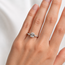 Ring Engagement 3-Stone 1.54ct Emerald Lab Grown Diamond IGI: LG675591325 .44ctw Diamonds 14kw 2.3mm Sz7 3.38g 125100039