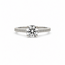 Ring Engagement Eternity 1.06ct Round Lab Grown Diamond IGI: LG687562223 .25ctw Diamonds 950pt 2.1mm Sz6 4.48g 125100045
