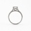 Ring Engagement Eternity 1.06ct Round Lab Grown Diamond IGI: LG687562223 .25ctw Diamonds 950pt 2.1mm Sz6 4.48g 125100045