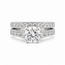 Ring Engagement Tacori Wedding Set 1.46ct RB Lab Grown Diamond IGI: 698526278 1.65ctw Diamonds Plat 2.6mm Sz6.5 7.1g 125100046