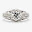 Ring Engagement Milgrain Filigree 1.31ct Lab Grown Diamond IGI: 639463637 0.25ctw Near Colorless Diamonds 14kw Sz6.5 4.5g 125120035