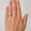 Ring Halo 1.03ct Emerald Lab Grown Diamond IGI: 675551231 0.75ctw Near Colorless Diamonds 14kw 10mm Sz4 2.9g 125120029