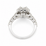 Ring Halo 1.03ct Emerald Lab Grown Diamond IGI: 675551231 0.75ctw Near Colorless Diamonds 14kw 10mm Sz4 2.9g 125120029