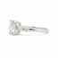 Ring Engagement 1.35ct Cushion Lab Grown Diamond IGI: 722549429 .16ctw Round & Baguette Diamonds Plat 2mm Sz5 3.7g 125100051