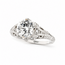 Ring Filigree 1.46ct RB Lab Grown Diamond IGI: 698568850 .12ctw Round Diamonds 900pt 7.2mm Sz7 3.1g 125040047
