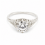Ring Filigree 1.46ct RB Lab Grown Diamond IGI: 698568850 .12ctw Round Diamonds 900pt 7.2mm Sz7 3.1g 125040047