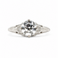 Ring Filigree 1.46ct RB Lab Grown Diamond IGI: 698568850 .12ctw Round Diamonds 900pt 7.2mm Sz7 3.1g 125040047
