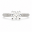Ring Engagement Simon 1.30ct Cushion Lab Grown Diamond IGI: 722552742 G .63ctw Round Diamonds 14kw sz4.75 2.7mm 124060227