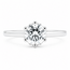 Ring Engagement .80ctw Round Lab Grown Diamond 14kw Sz3.5 2.81g 225040057