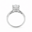 Ring Engagement .80ctw Round Lab Grown Diamond 14kw Sz3.5 2.81g 225040057