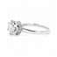 Ring Engagement .80ctw Round Lab Grown Diamond 14kw Sz3.5 2.81g 225040057