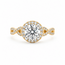 Ring 1.85ct Round Brilliant Lab Grown Diamond IGI: 713549166 1.00ctw Round Diamonds 14ky sz7 11mm 124060217