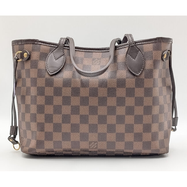 Handbag Louis Vuitton Neverfull PM Damier Ebene N51109 126065030