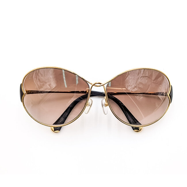 Sunglasses Louis Vuitton Lily Strass Gold Z0262U 126065041