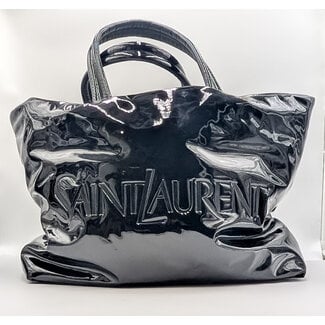 Handbag Yves Saint Laurent Shopping Tote Padded Patent Leather 126065051