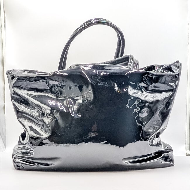 Handbag Yves Saint Lauren Shopping Tote Padded Patent Leather 126065051