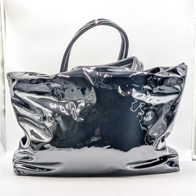 Handbag Yves Saint Laurent Shopping Tote Padded Patent Leather 126065051