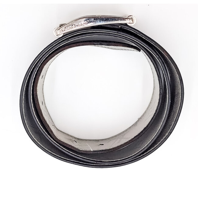 Belt Louis Vuitton Ceinture Reversible White Navy M0003 40" 126065059