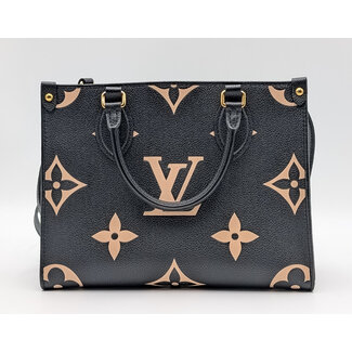 Handbag Louis Vuitton Onthego PM Bicolor Monogram Empreinte Leather M45659 126065036