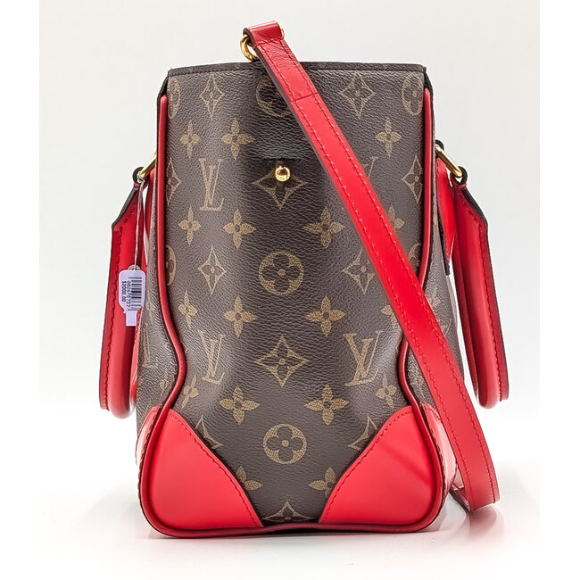 Handbag Louis Vuitton Phenix PM Monogram Red Coquelicot W/Strap 126065038