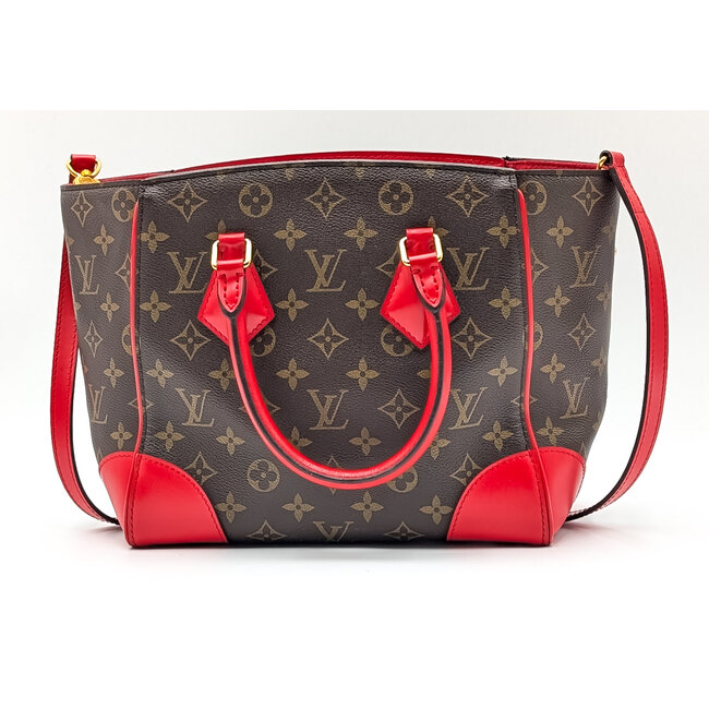 Handbag Louis Vuitton Phenix PM Monogram Red Coquelicot W/Strap 126065038