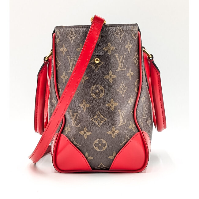 Handbag Louis Vuitton Phenix PM Monogram Red Coquelicot W/Strap 126065038