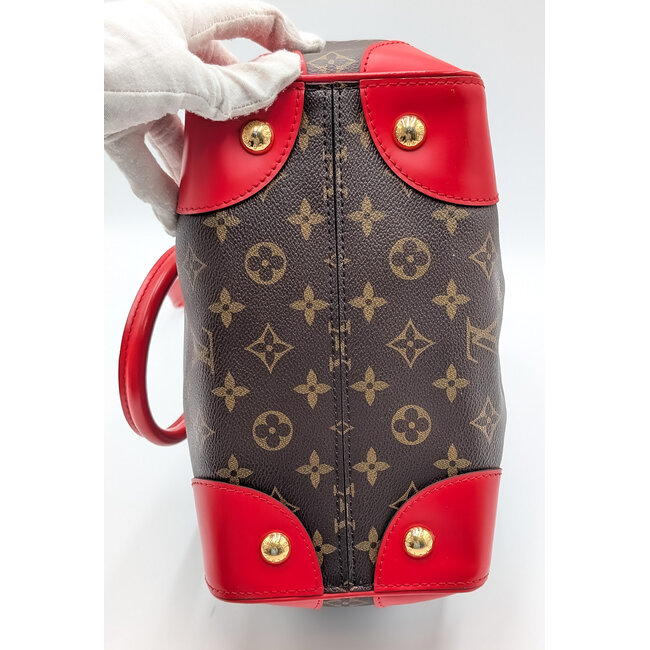 Handbag Louis Vuitton Phenix PM Monogram Red Coquelicot W/Strap 126065038