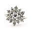 Ring Cluster 1.75ctw Round Diamonds 14kw 1.6mm Sz8.75 4.14g 226060012