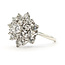 Ring Cluster 1.75ctw Round Diamonds 14kw 1.6mm Sz8.75 4.14g 226060012