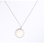 Pendant Simon G Disc 1ctw Round Diamonds 18kw 25mm 17-19" 7.79g 126060031