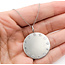 Pendant Simon G Disc 1ctw Round Diamonds 18kw 25mm 17-19" 7.79g 126060031