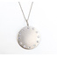 Pendant Simon G Disc 1ctw Round Diamonds 18kw 25mm 17-19" 7.79g 126060031