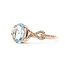 Ring Twist .17ctw Round Diamonds 1.27ct Sky Blue Aquamarine 14kr 1.25mm Sz9.5 2.49g 126060015