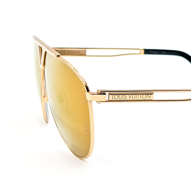 Sunglasses Louis Vuitton Tonca Gold Z2314U 126065042