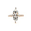Ring Hidden Halo 3.08ct Marquise Lab Grown Diamond IGI Report: 798601617 1.00ctw Diamonds 14kr 2mm Sz8 2.38g 126040123