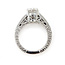 Ring Milgrain 1.58ct Round Lab Grown Diamond IGI Report: 768667399 .24ctw Round Diamonds 14kw Sz6 6.7g 126050005