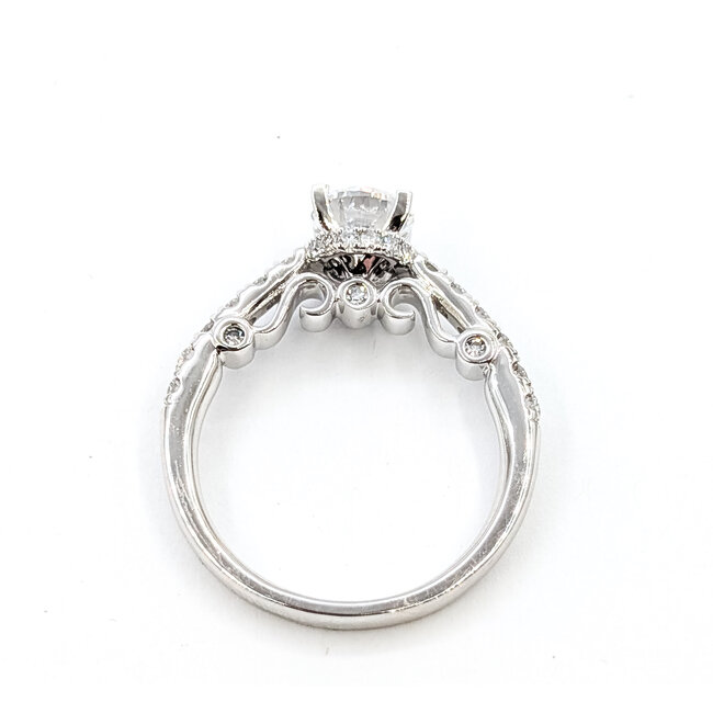 Ring 1ct Round Lab Grown Diamond 1.00ctw Lab Grown Diamonds 14kw 2.5mm Sz7 4.1g 125090094
