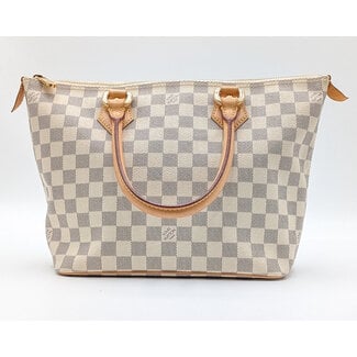 Handbag Louis Vuitton Saleya Damier Azur Shoulder Bag N51186 126065073