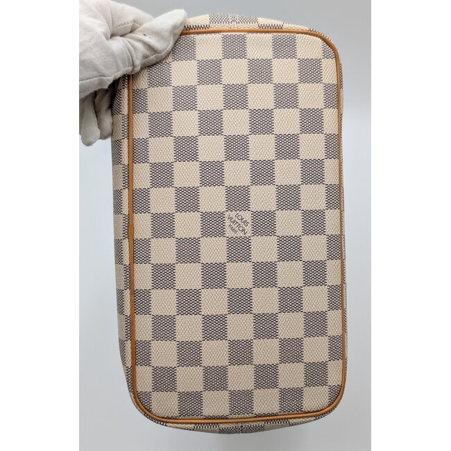Handbag Louis Vuitton Saleya Damier Azur Shoulder Bag N51186 126065073