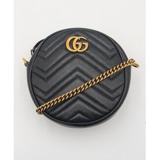 Crossbody Gucci Double G Marmont Black 126065081